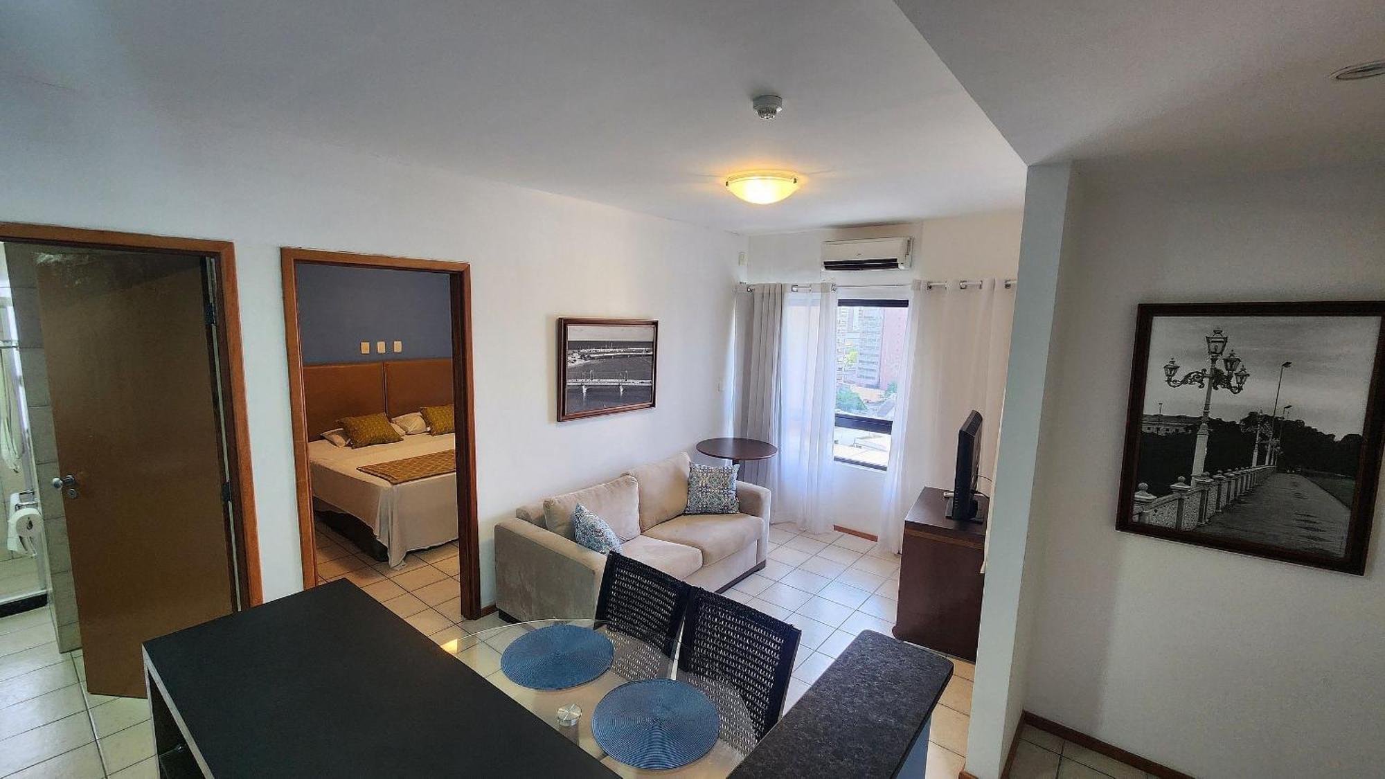 Flat No Condominio Metropolis - Ilha Do Leite ريسيفي المظهر الخارجي الصورة