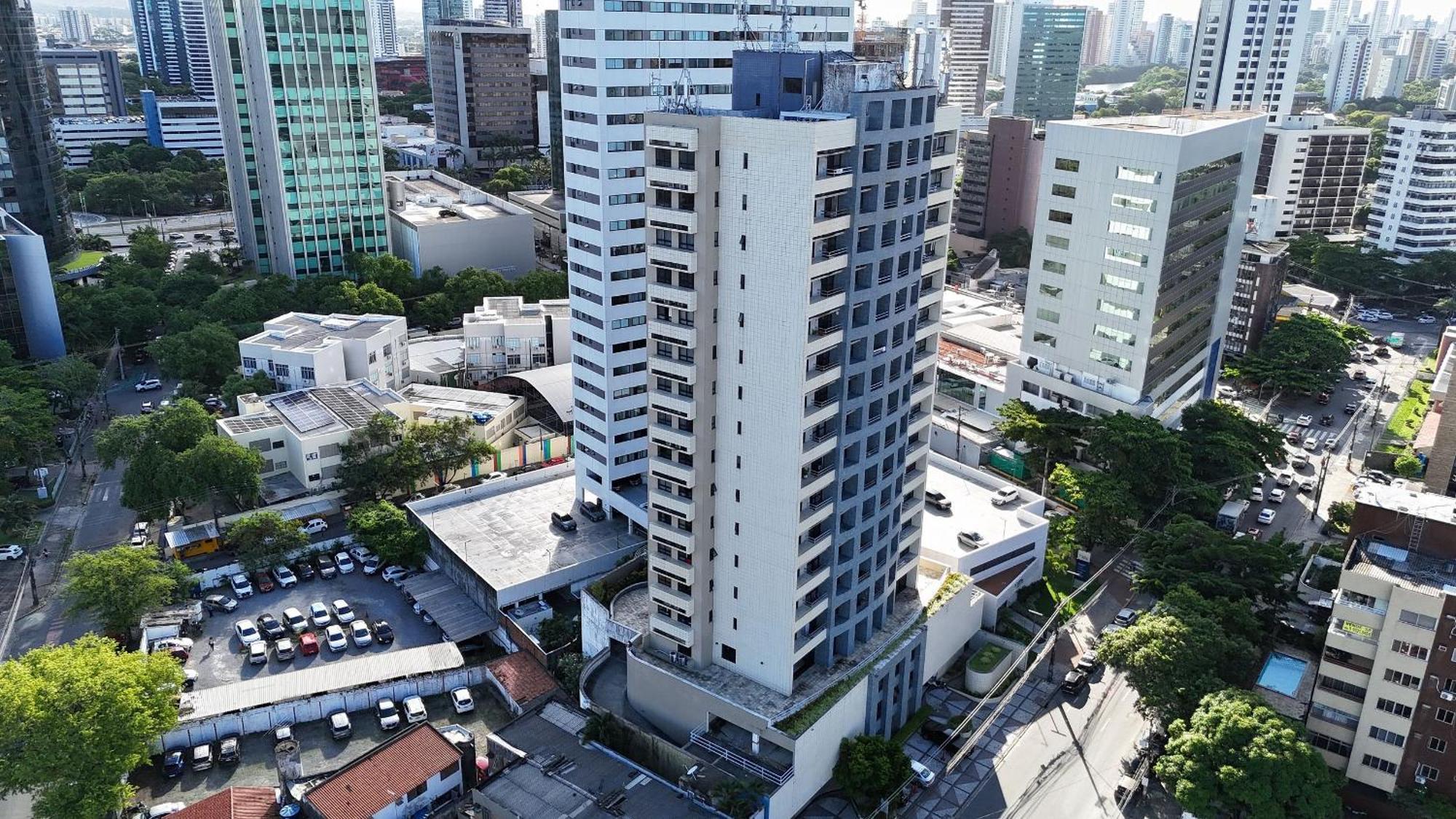 Flat No Condominio Metropolis - Ilha Do Leite ريسيفي المظهر الخارجي الصورة