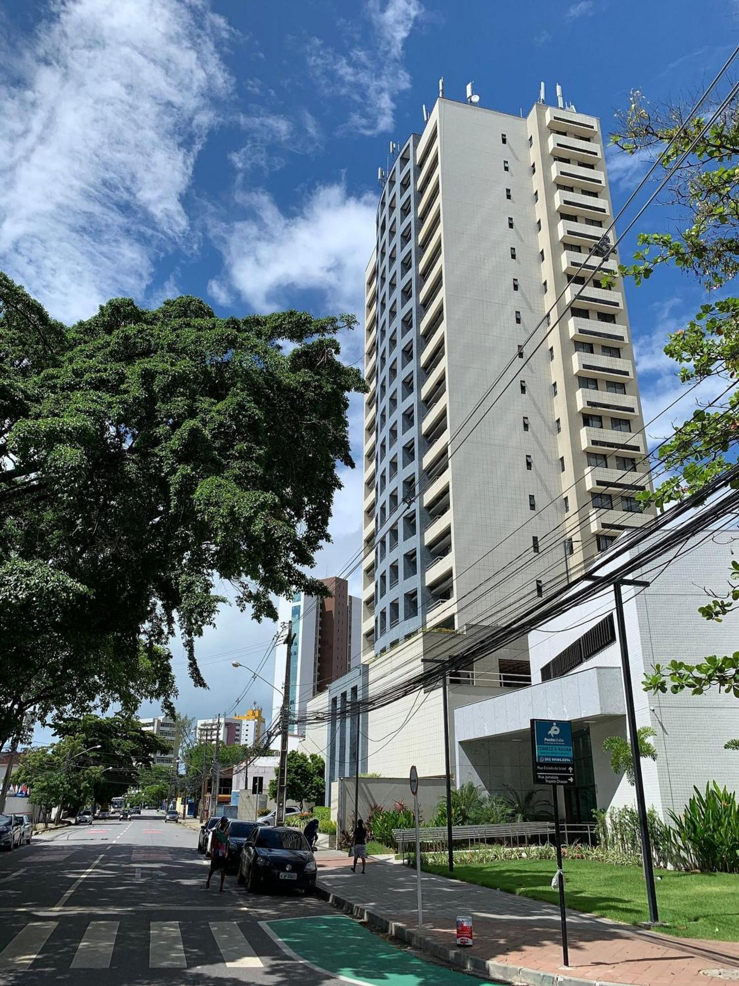 Flat No Condominio Metropolis - Ilha Do Leite ريسيفي المظهر الخارجي الصورة